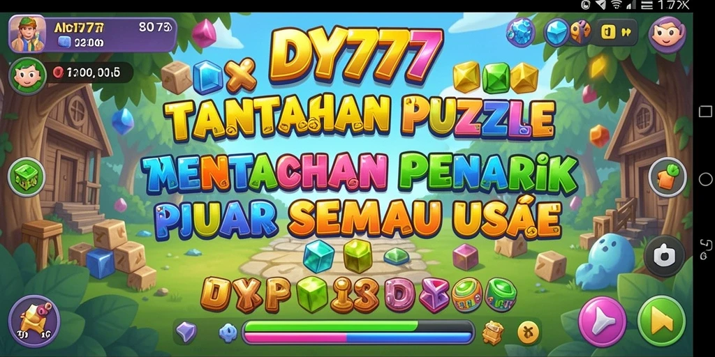 Tampilan gameplay menarik dari DY777 yang siap menantang otak.