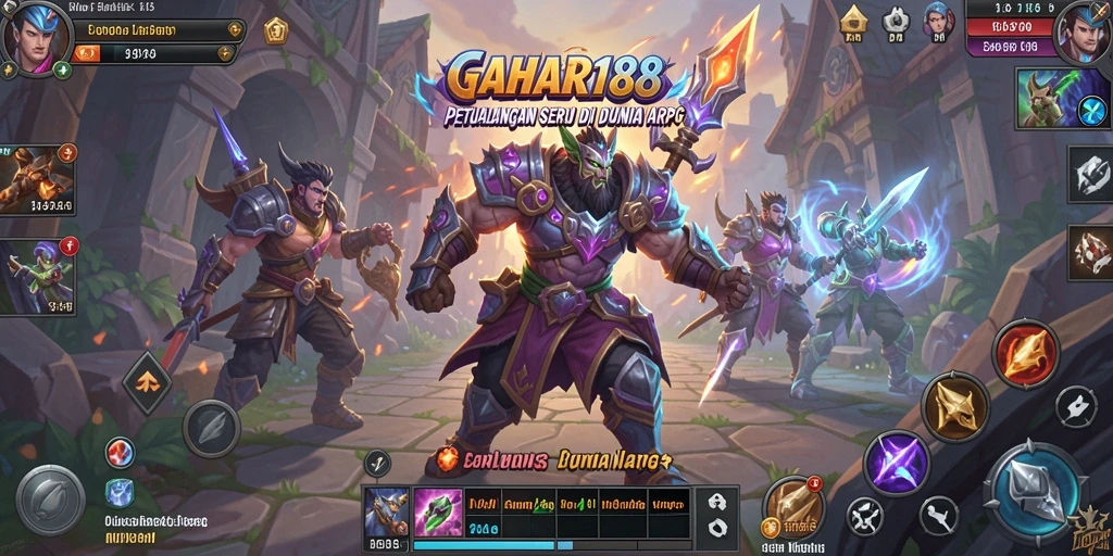 Menampilkan aksi seru dalam gameplay ARPG yang mendebarkan.