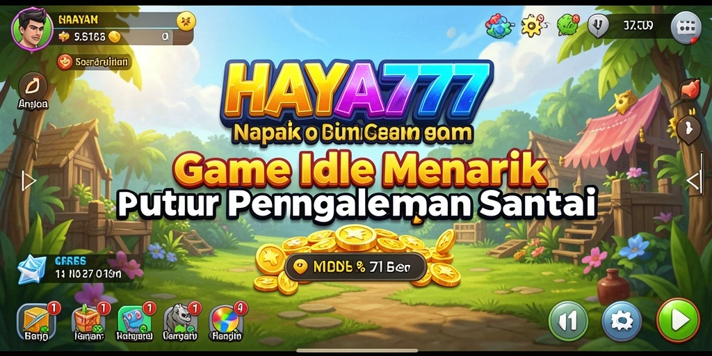 Tampilan gameplay HAYA777 yang menarik dan menawan.