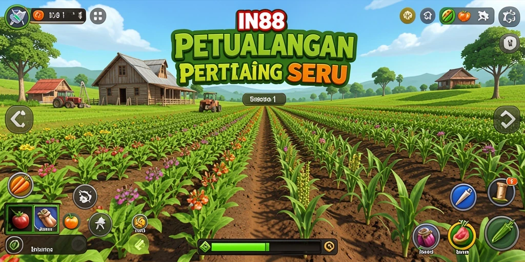 Gameplay seru dalam bertani dan mengelola kebun di IN88.