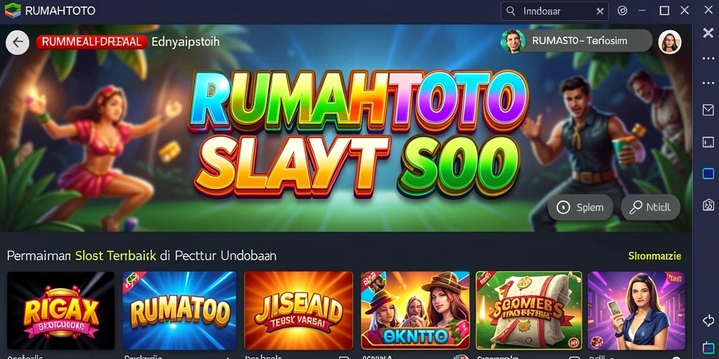Tampilan menakjubkan dari gameplay RUMAHTOTO yang menarik.