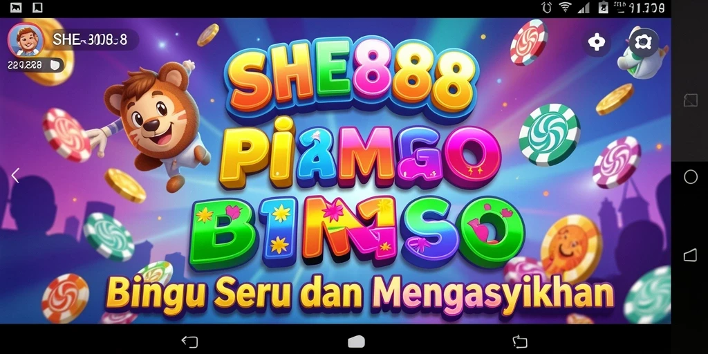 Tampilan gameplay seru dalam game Bingo SHE888.