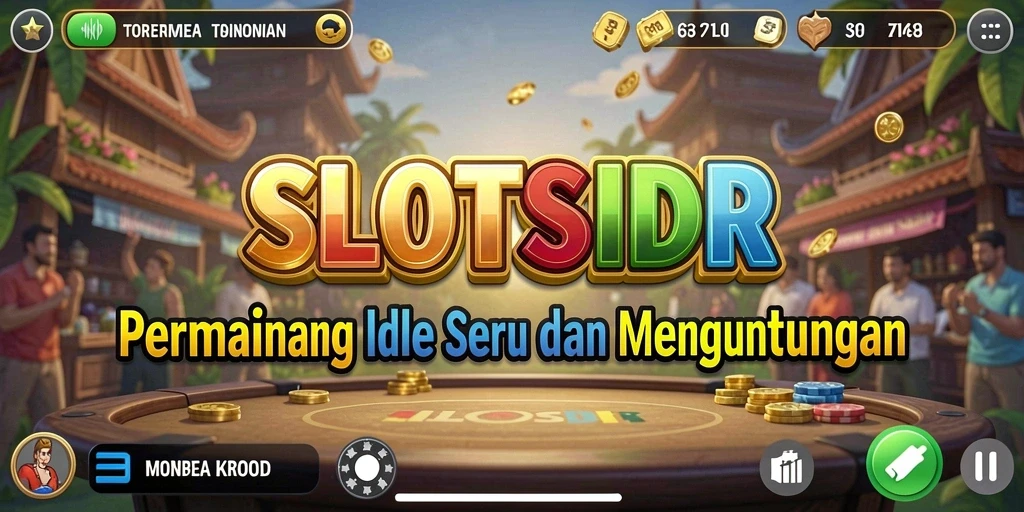 Tampilan gameplay SLOTSIDR yang penuh warna dan menarik.