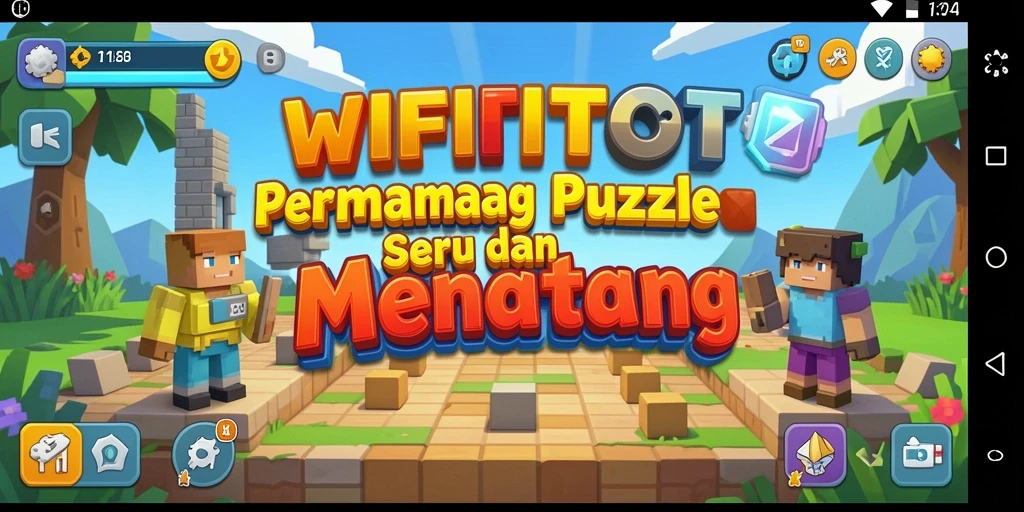 Tampilan gameplay WIFITOTO yang menantang dan seru.